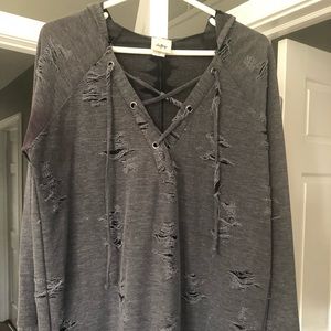 Buckle Daytrip  distressed pullover